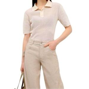 Bottega Veneta Knit Polo Top